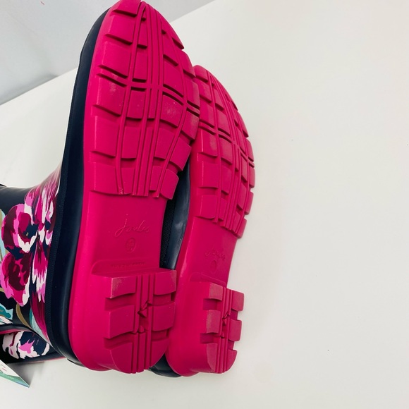 NWT JOULES "flowers" mid-calf boots - Picture 2 of 5